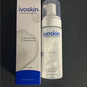 NEW Ivoskin Hydrating Rice Bubble Toner